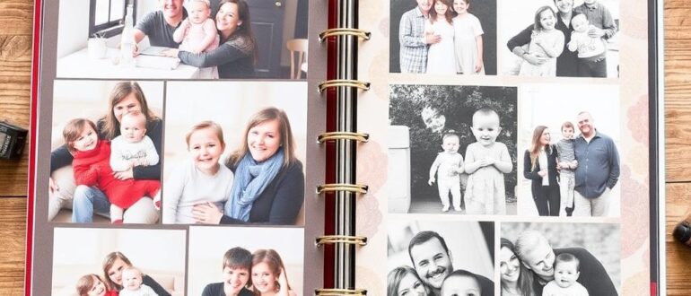 Как создать семейный альбом воспоминаний: идеи и традиции