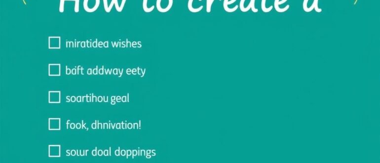 Как создать список совместных желаний и целей: путь к гармоничным планам пары